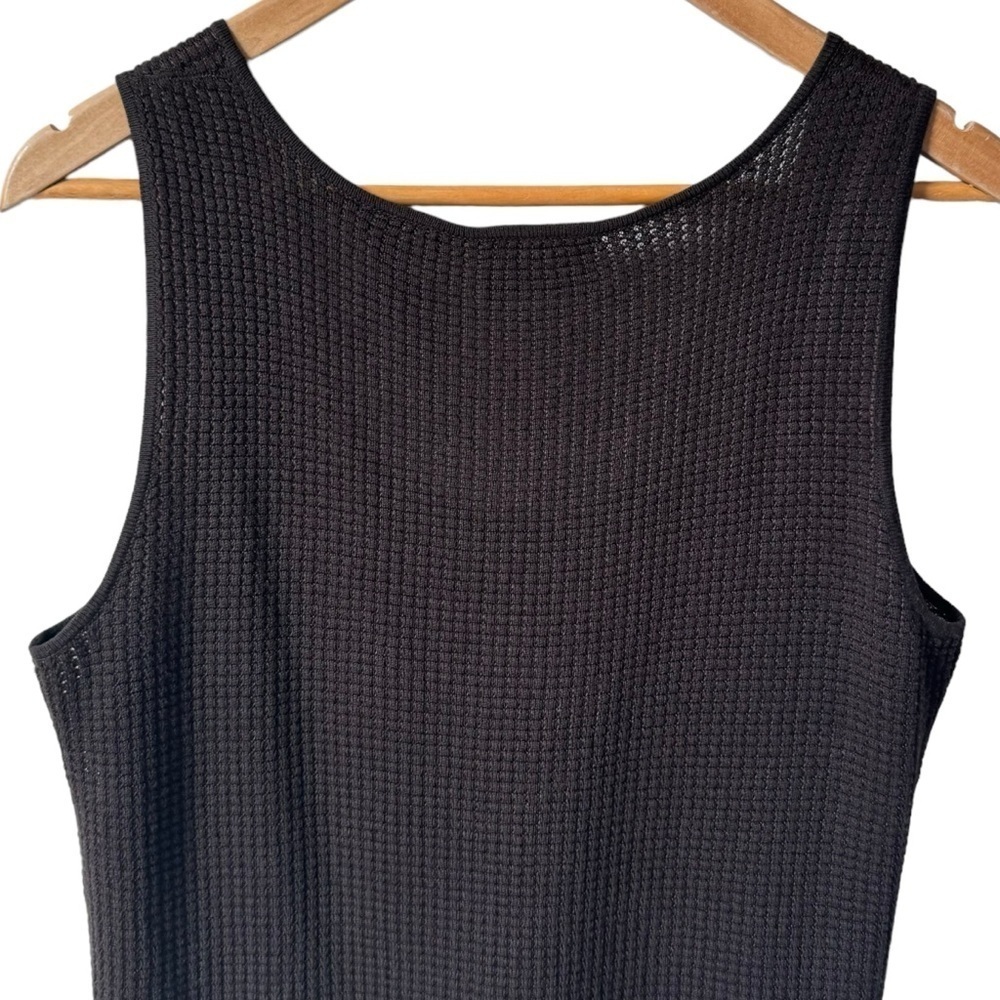 Studio By Liz Claiborne Silk Cashmere Blend Brown Knit Tank Top Women's Size Med - Picture 5 of 7